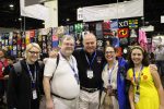 The family with Gil Gerard
